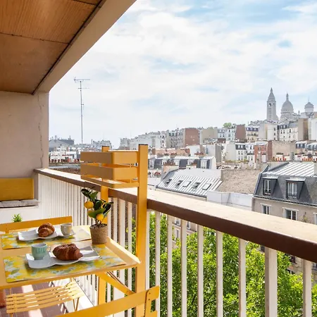 Apartment Spacious Montmartre - Sacre-coeur View & Balcony Paris