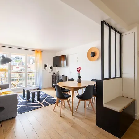 Apartament Spacious Montmartre - Sacre-coeur View & Balcony *