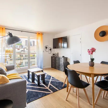 Apartament Spacious Montmartre - Sacre-coeur View & Balcony *