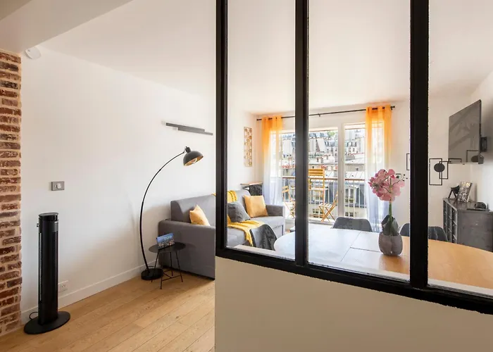 アパート Spacious Montmartre - Sacre-coeur View & Balcony