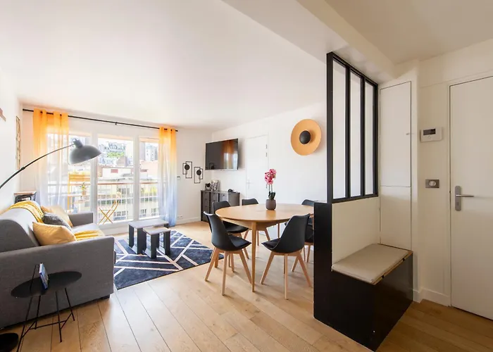 アパート Spacious Montmartre - Sacre-coeur View & Balcony *