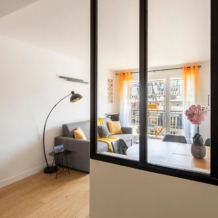 公寓 Spacious Montmartre - Sacre-coeur View & Balcony